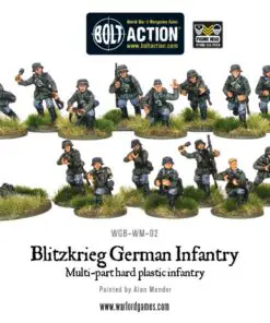 Blitzkrieg German Infantry plastic boxed set - Image 5