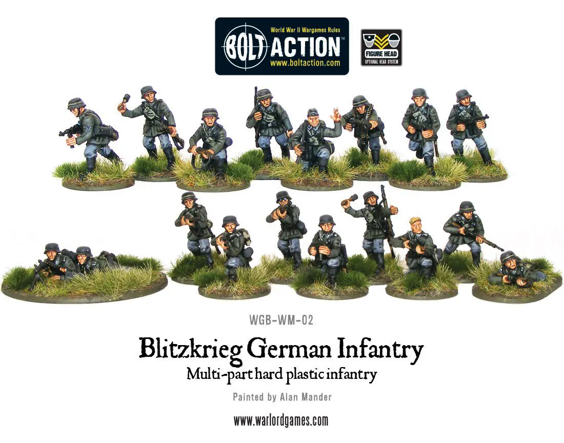 Blitzkrieg German Infantry plastic boxed set - Image 5