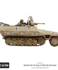 Alternative view of Sd.Kfz 251/10 ausf D (3.7mm Pak) Half Track