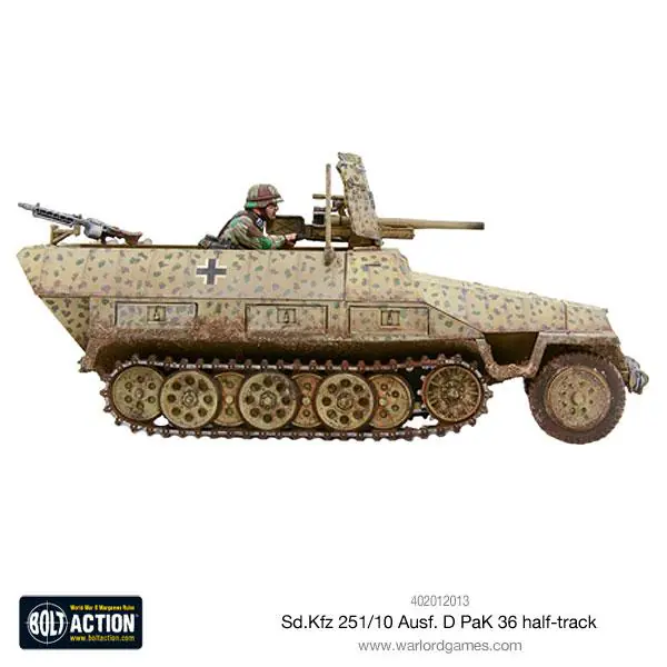 Sd.Kfz 251/10 ausf D (3.7mm Pak) Half Track - Image 2