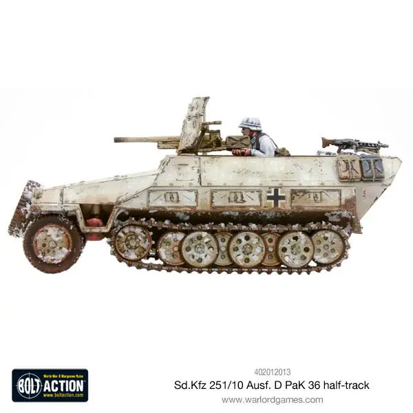 Sd.Kfz 251/10 ausf D (3.7mm Pak) Half Track - Image 11