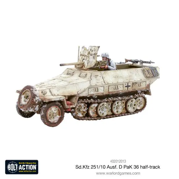 Sd.Kfz 251/10 ausf D (3.7mm Pak) Half Track - Image 12
