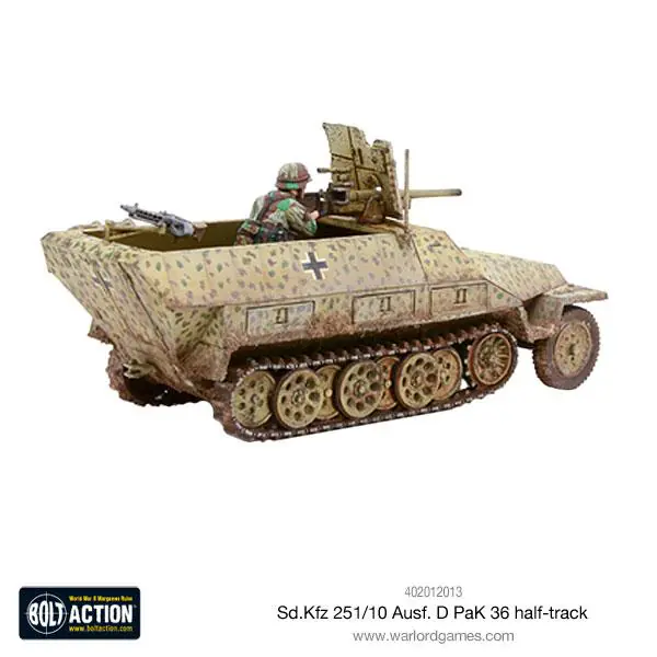 Sd.Kfz 251/10 ausf D (3.7mm Pak) Half Track - Image 3