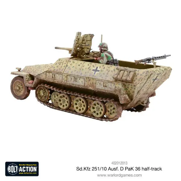 Sd.Kfz 251/10 ausf D (3.7mm Pak) Half Track - Image 4