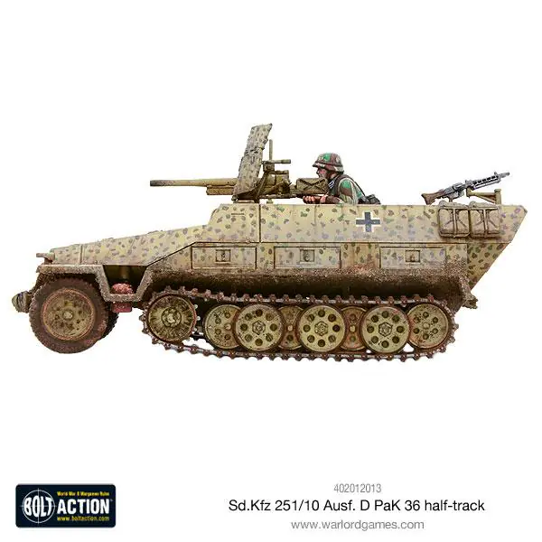 Sd.Kfz 251/10 ausf D (3.7mm Pak) Half Track - Image 5