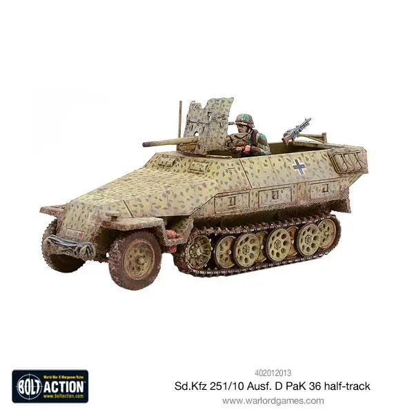 Sd.Kfz 251/10 ausf D (3.7mm Pak) Half Track - Image 6