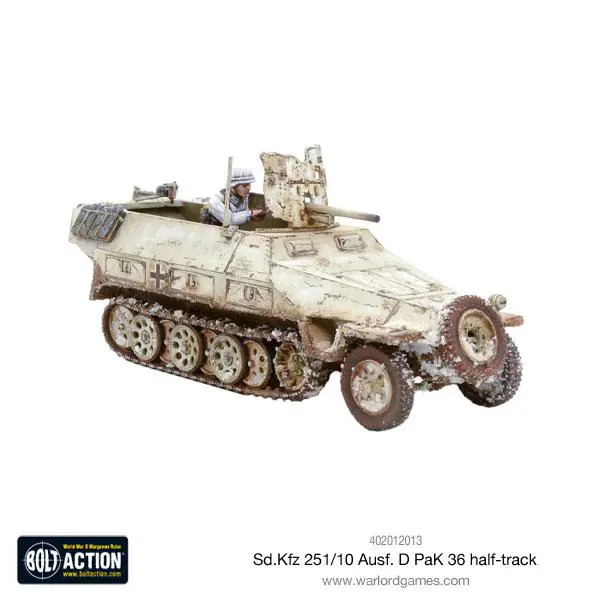 Sd.Kfz 251/10 ausf D (3.7mm Pak) Half Track - Image 7