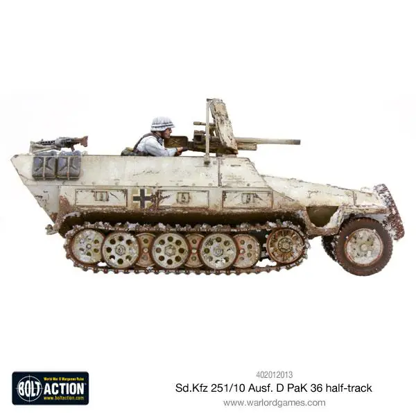 Sd.Kfz 251/10 ausf D (3.7mm Pak) Half Track - Image 8