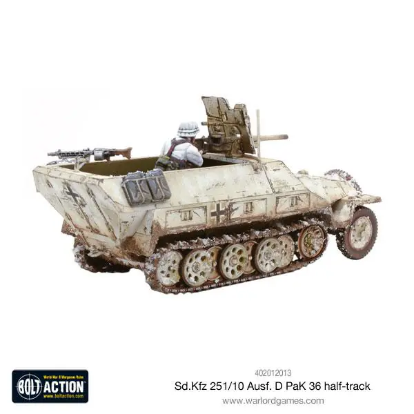 Sd.Kfz 251/10 ausf D (3.7mm Pak) Half Track - Image 9