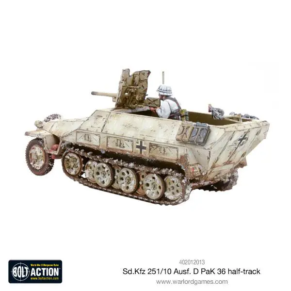 Sd.Kfz 251/10 ausf D (3.7mm Pak) Half Track - Image 10