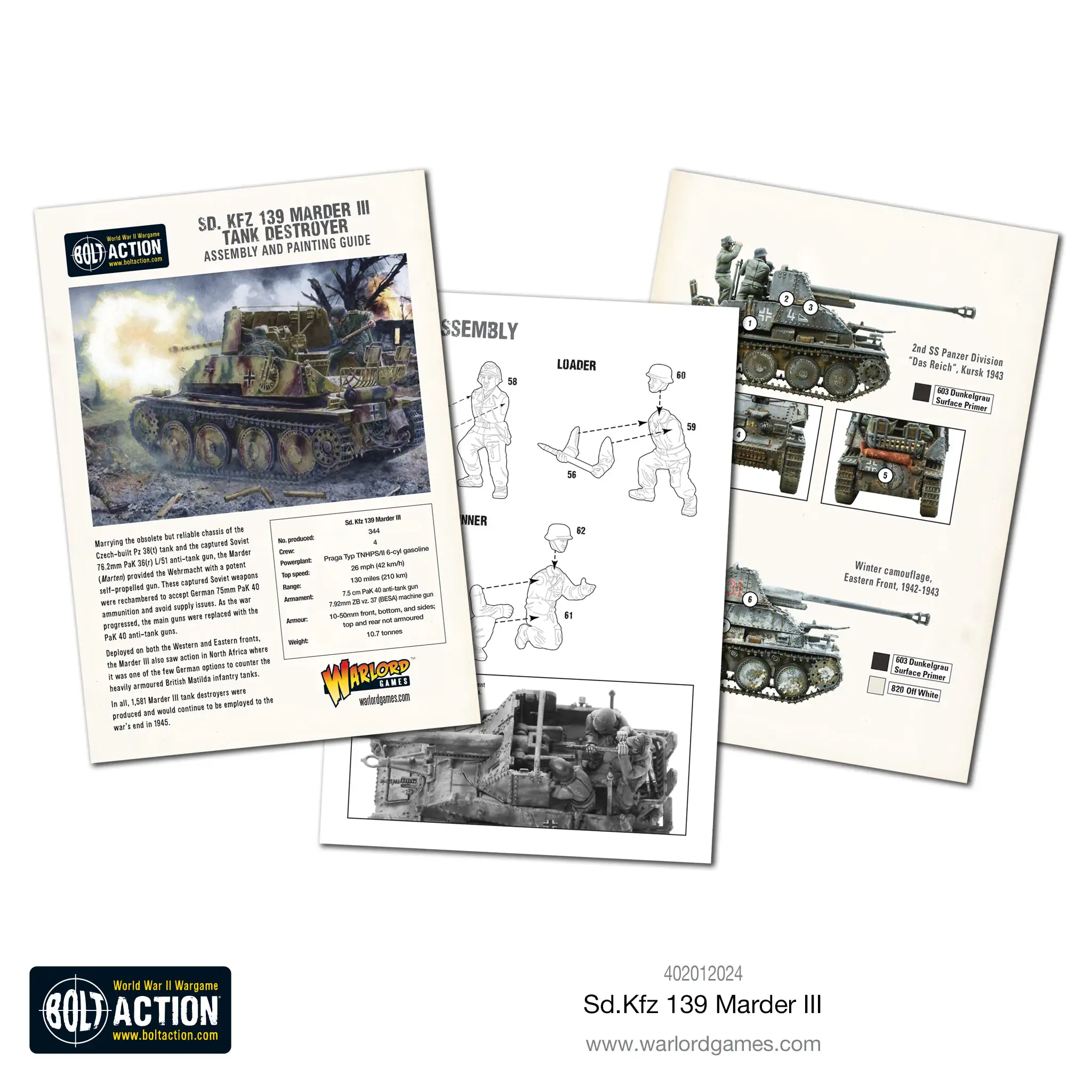SD.KFZ 139 Marder III (plastic boxset) - Image 4