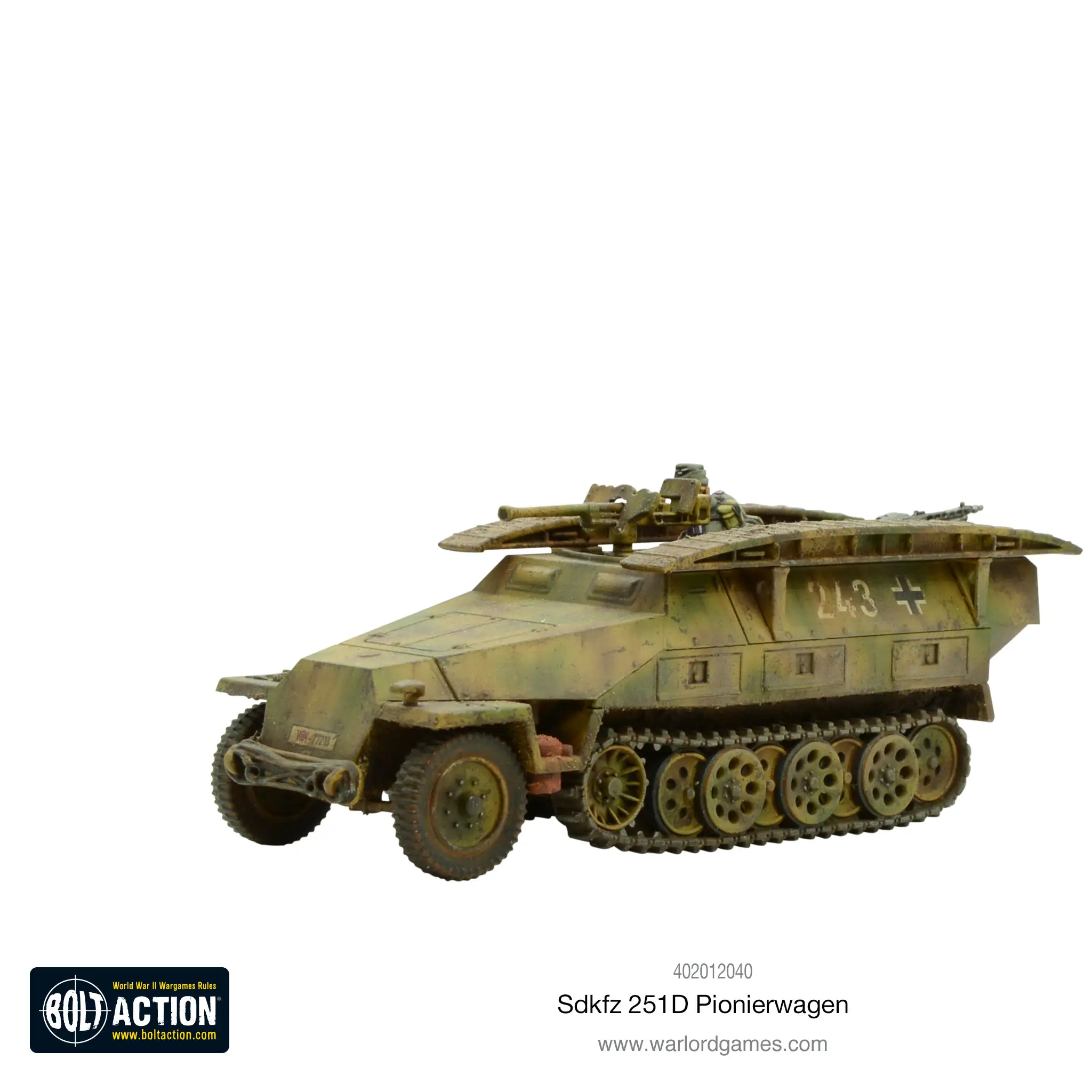 Plastic Sd.Kfz 251 D Pionierwagen - Image 3