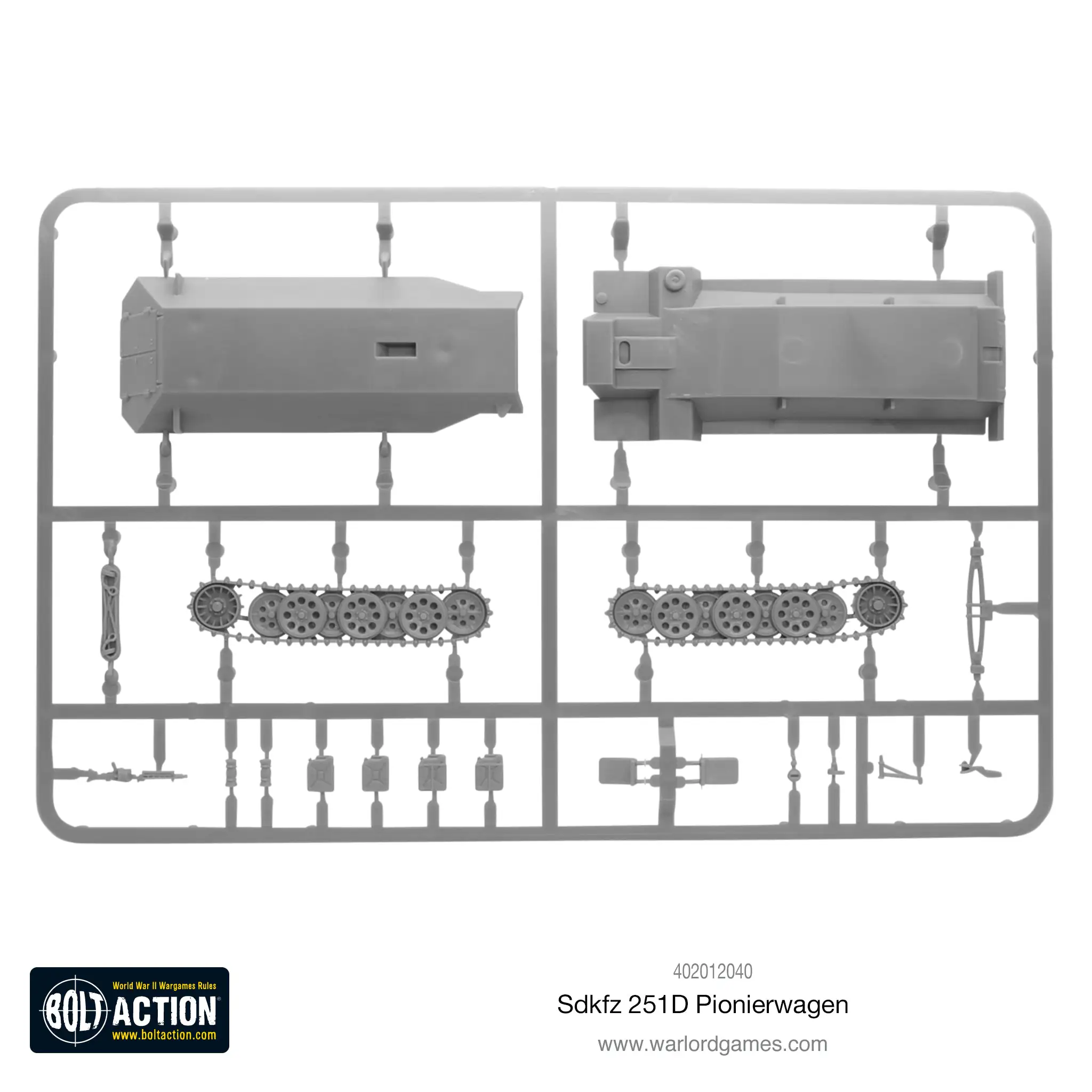 Plastic Sd.Kfz 251 D Pionierwagen - Image 7