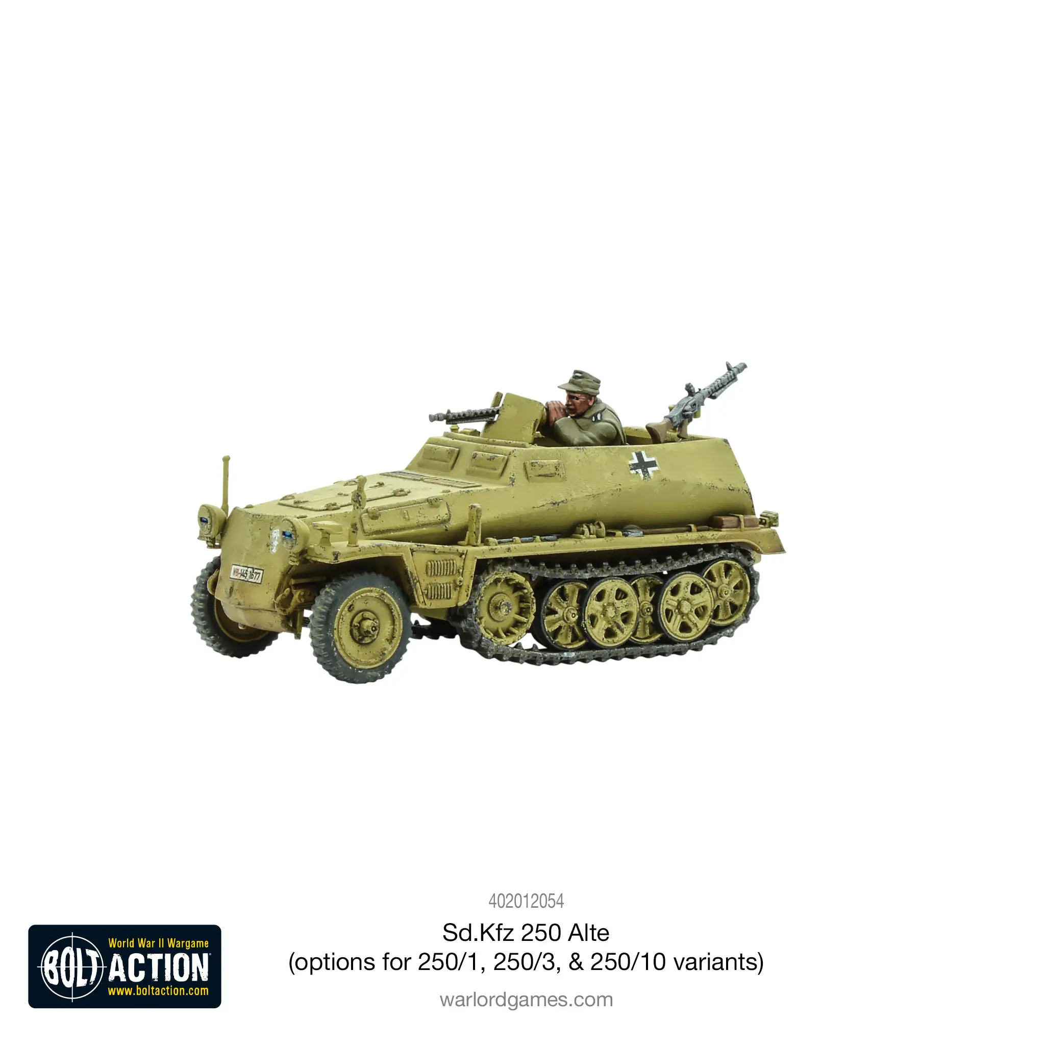 Sd.Kfz 250 (Alte) half-track (options to make 250/1, 250/3 or 250/10 variants) - Image 8