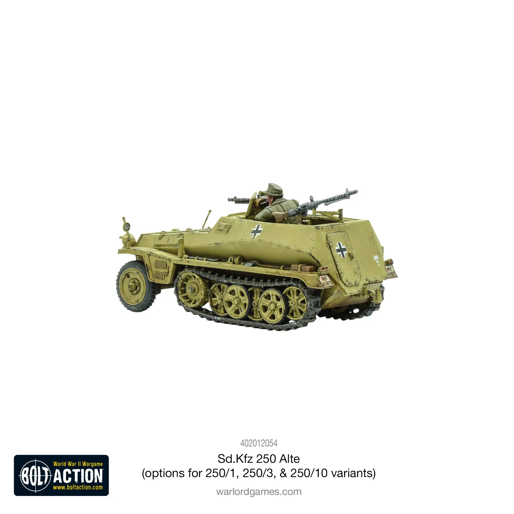 Sd.Kfz 250 (Alte) half-track (options to make 250/1, 250/3 or 250/10 variants) - Image 10
