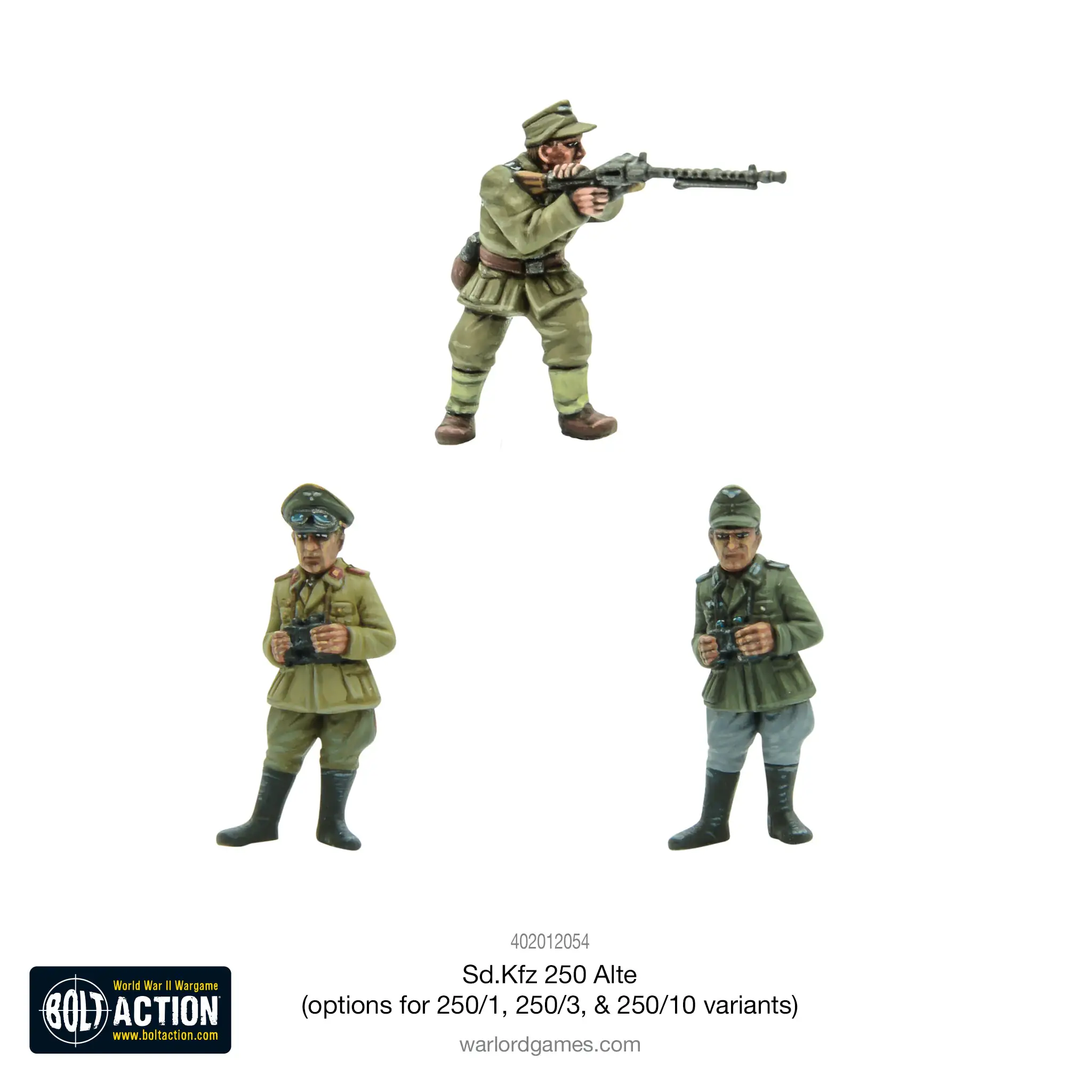 Sd.Kfz 250 (Alte) half-track (options to make 250/1, 250/3 or 250/10 variants) - Image 12