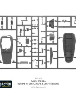 Sd.Kfz 250 (Alte) half-track (options to make 250/1, 250/3 or 250/10 variants) - Image 18