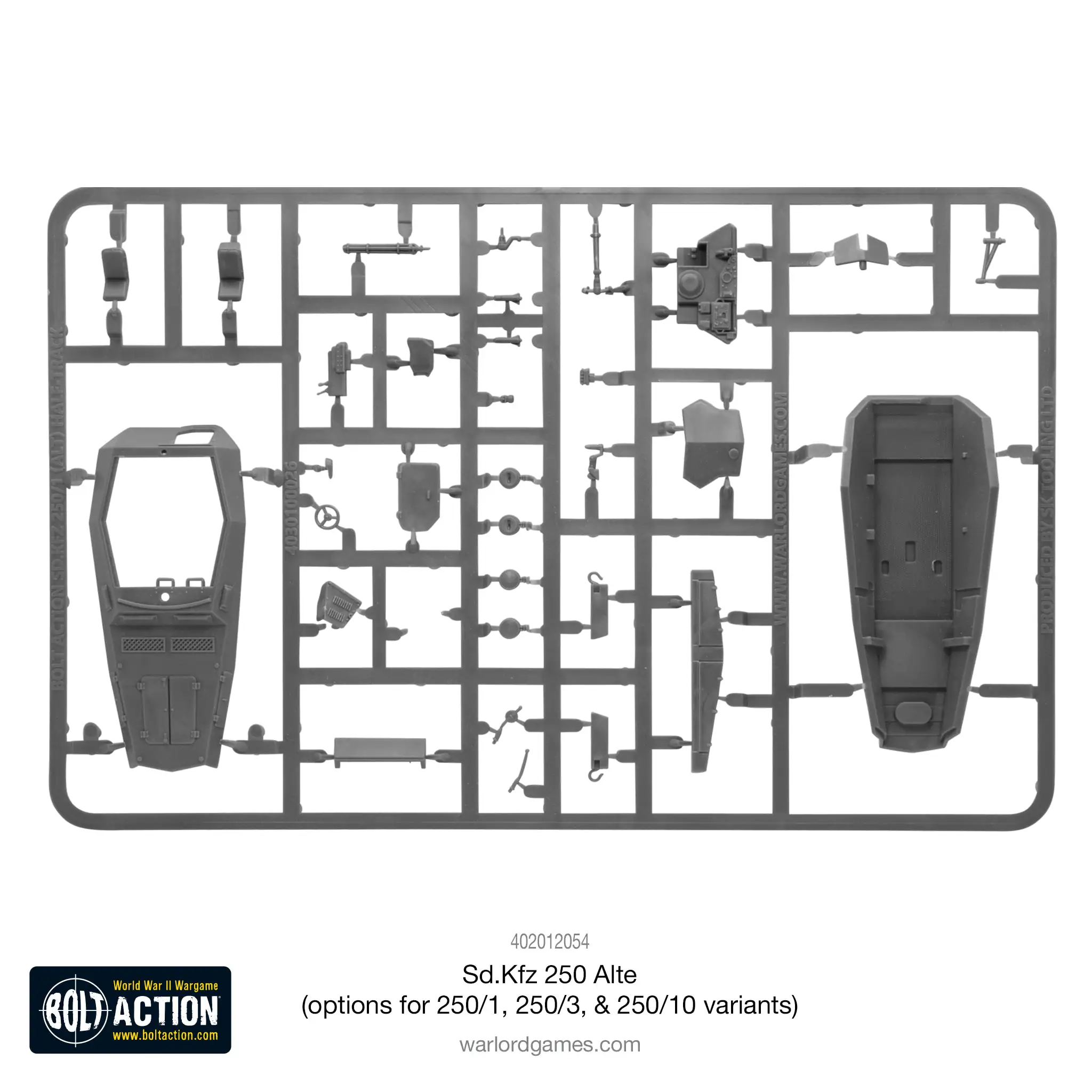 Sd.Kfz 250 (Alte) half-track (options to make 250/1, 250/3 or 250/10 variants) - Image 18