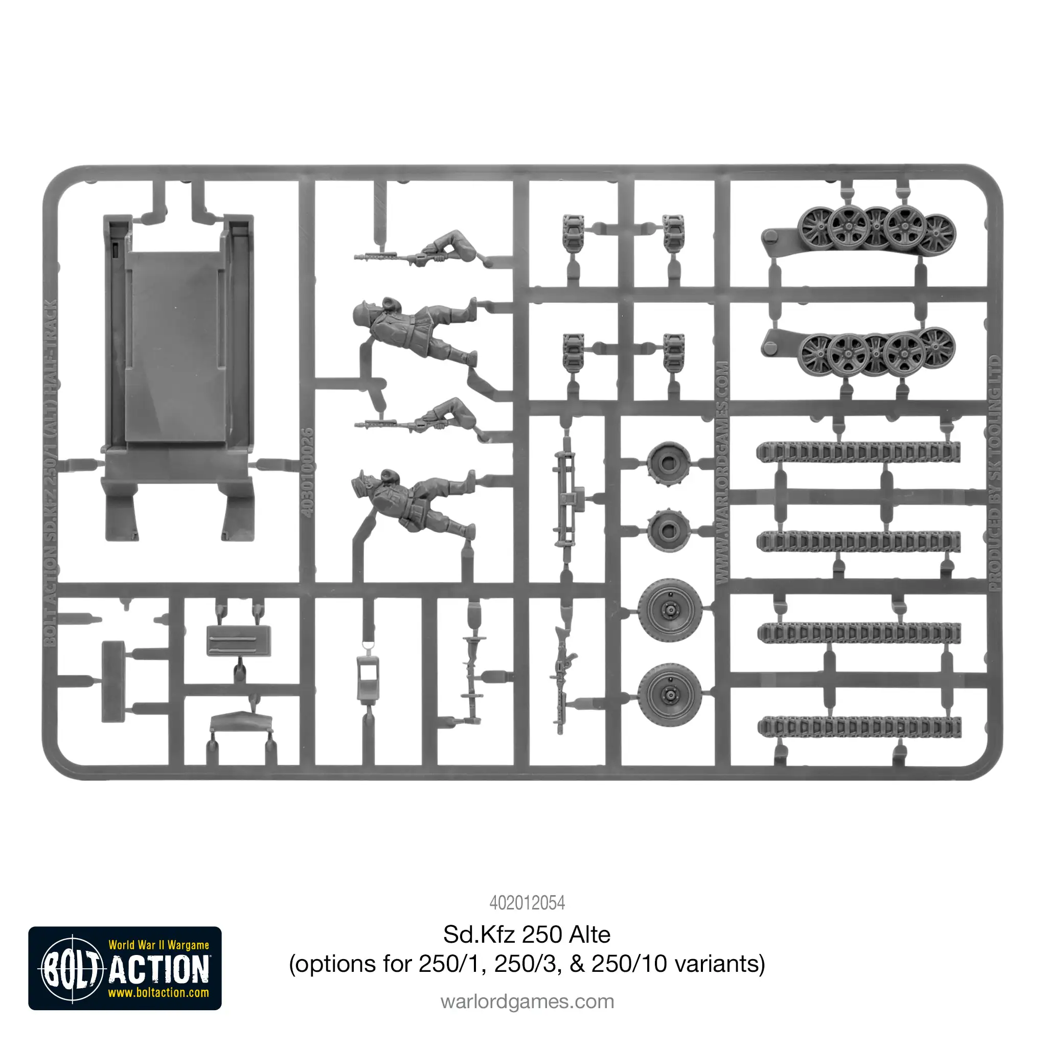 Sd.Kfz 250 (Alte) half-track (options to make 250/1, 250/3 or 250/10 variants) - Image 19