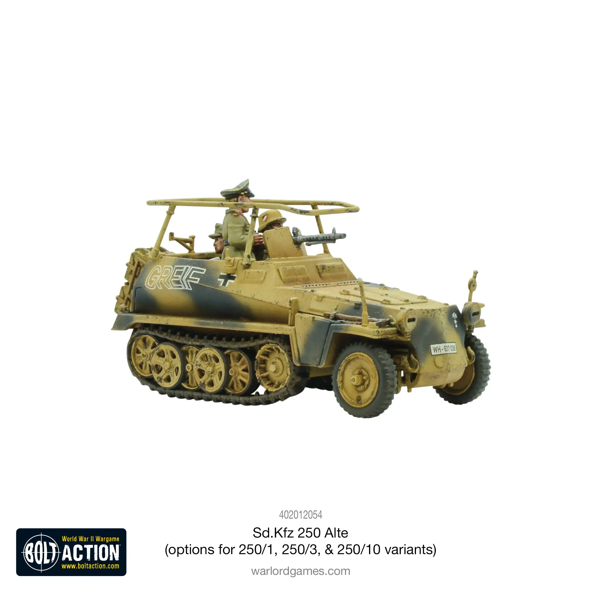 Sd.Kfz 250 (Alte) half-track (options to make 250/1, 250/3 or 250/10 variants) - Image 14
