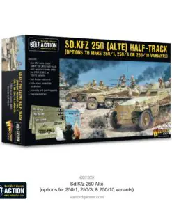 Sd.Kfz 250 (Alte) half-track (options to make 250/1, 250/3 or 250/10 variants)