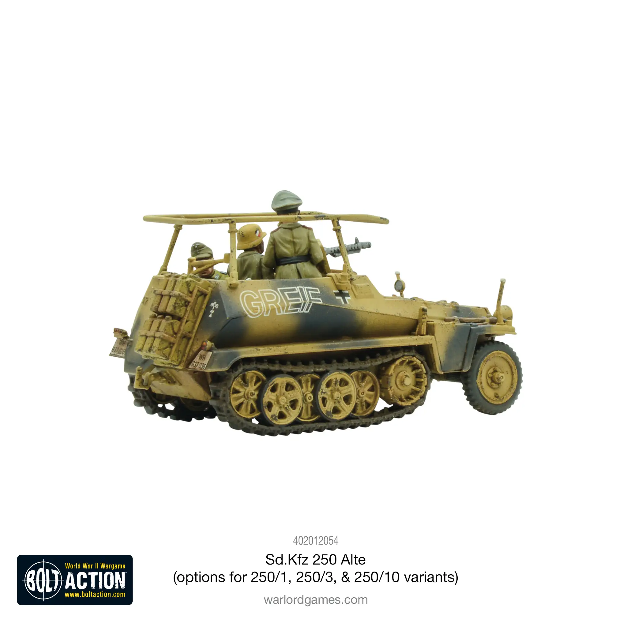 Sd.Kfz 250 (Alte) half-track (options to make 250/1, 250/3 or 250/10 variants) - Image 15