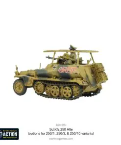 Sd.Kfz 250 (Alte) half-track (options to make 250/1, 250/3 or 250/10 variants) - Image 16