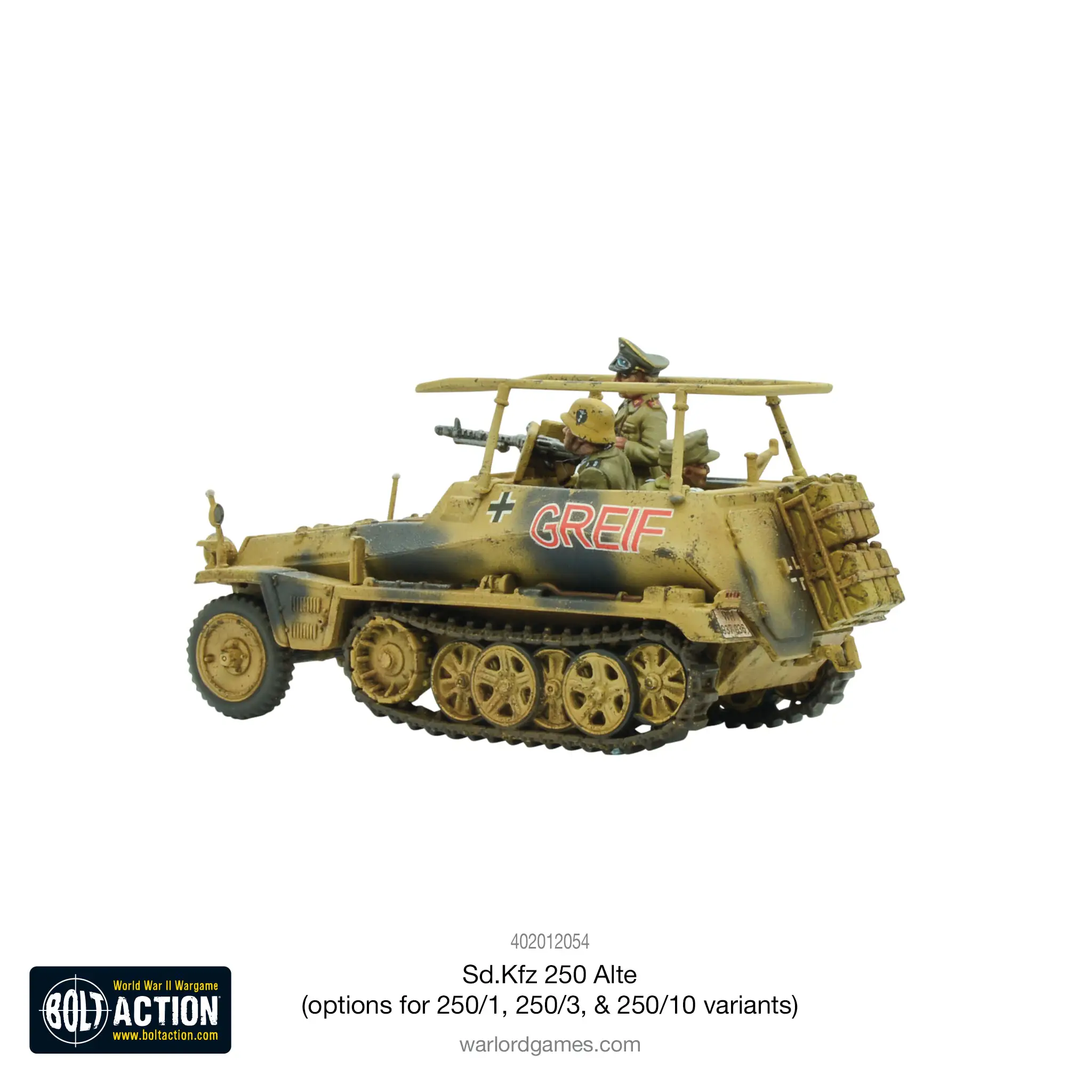 Sd.Kfz 250 (Alte) half-track (options to make 250/1, 250/3 or 250/10 variants) - Image 16