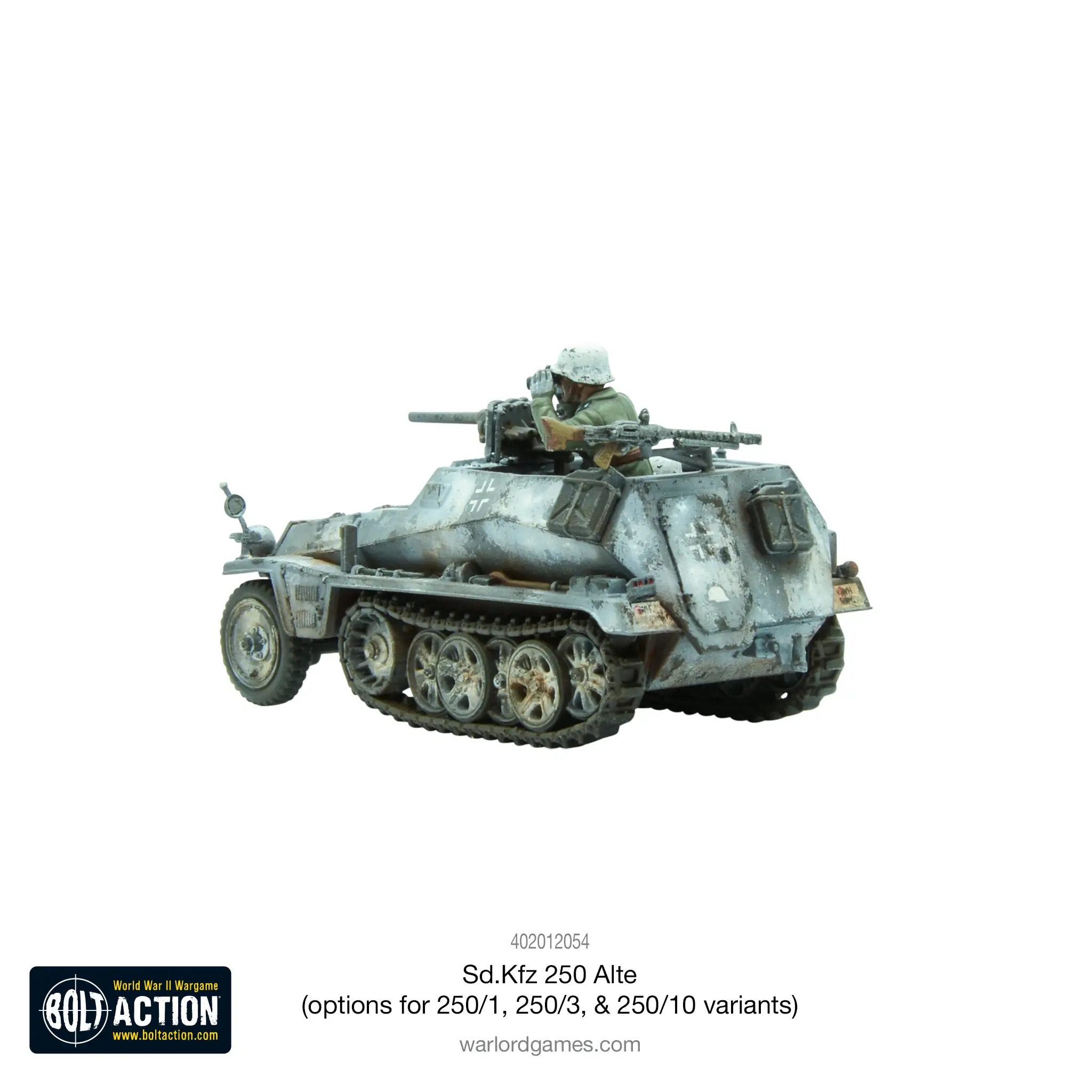 Sd.Kfz 250 (Alte) half-track (options to make 250/1, 250/3 or 250/10 variants) - Image 5