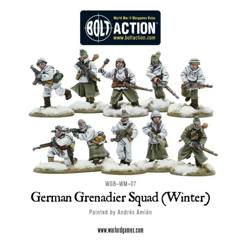 German Grenadiers in Winter Clothing - Image 2