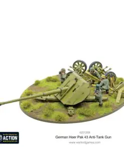 German Heer Pak 43 anti-tank gun - Image 2