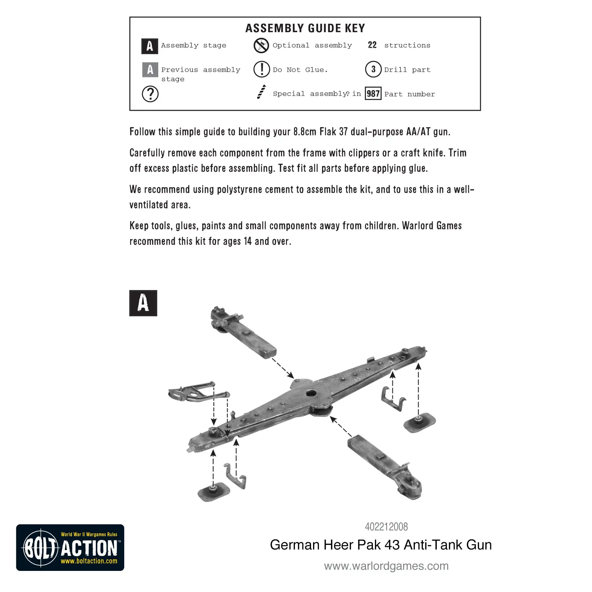 German Heer Pak 43 anti-tank gun - Image 6