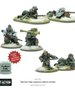 Alternative view of German Heer (Winter) weapons teams