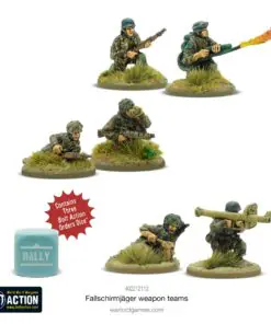Alternative view of Fallschirmjäger weapons teams