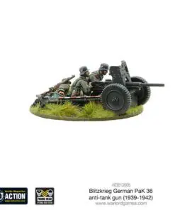 Blitzkrieg German Pak 36 anti-tank gun - Image 5