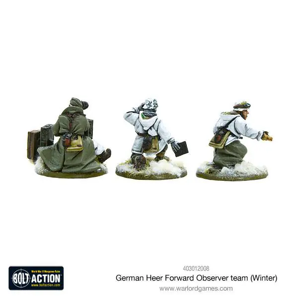 German Heer Forward Observer team (Winter) - Image 2