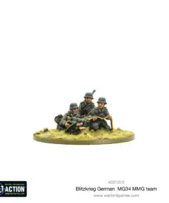 Alternative view of Blitzkrieg German MG34 MMG team (1939-42)
