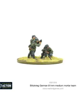 Alternative view of Blitzkrieg German medium mortar team (1939-42)