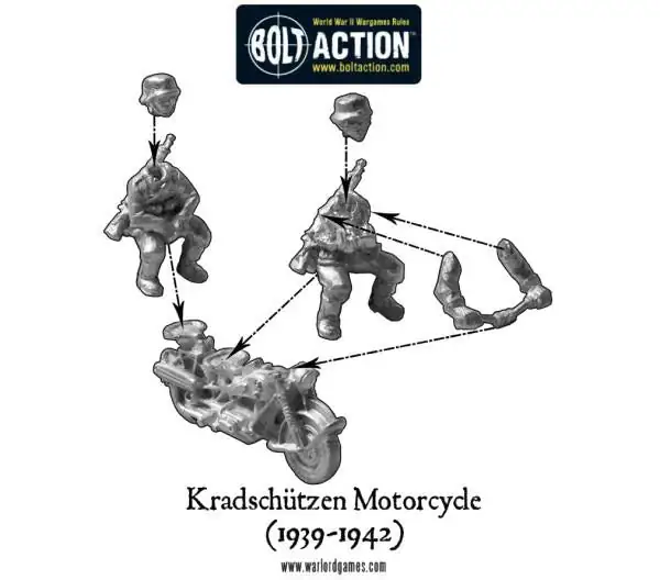 Afrika Korps Kradschutzen motorcycle - Image 4