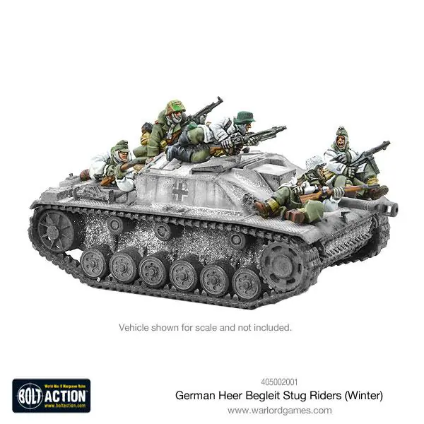 German Heer Begleit Stug riders (Winter) - Image 3