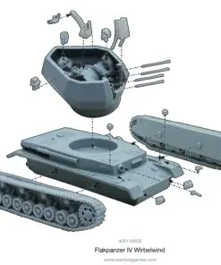 Flakpanzer IV Wirbelwind (resin) - Image 3