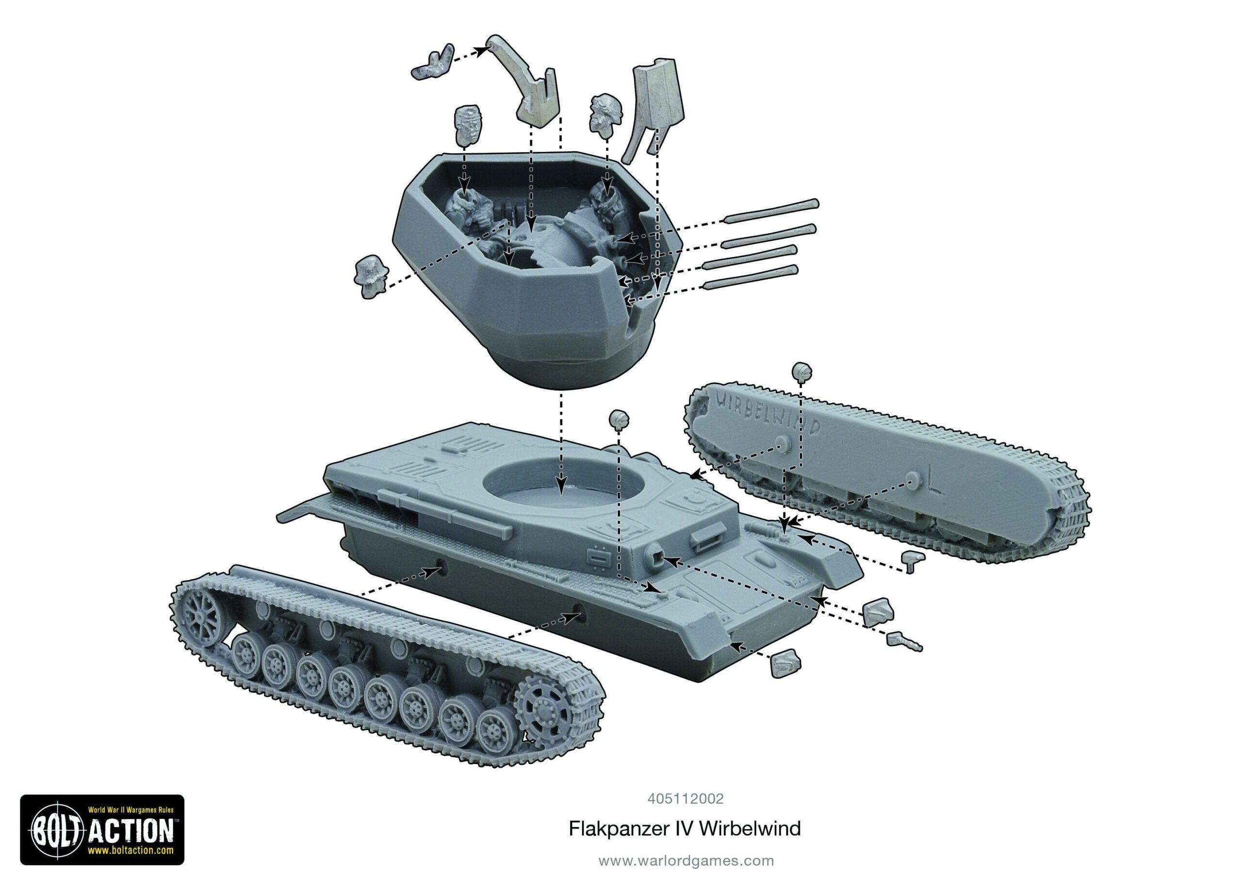 Flakpanzer IV Wirbelwind (resin) - Image 3