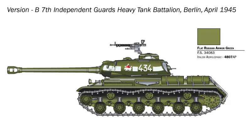 25764 - Scale 1 : 56 JS2 STALIN - Image 7