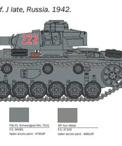 25757 - Scale 1 : 56 Pz. Kpfw. III Ausf. J/L/M/N - Image 7