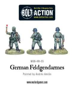 Alternative view of German Feldgendarmes