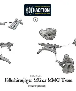 Fallschirmjäger MG42 MMG team (1943-45) - Image 3