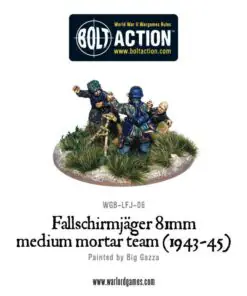 Fallschirmjager 81mm medium mortar team (1943-45) - Image 3