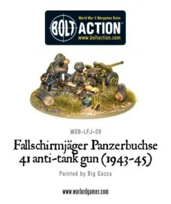 Alternative view of Fallschirmjager Panzerbuchse 41 anti-tank gun (1943-45)