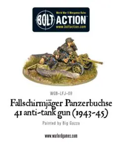 Fallschirmjager Panzerbuchse 41 anti-tank gun (1943-45) - Image 3