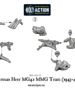 German Heer MG42 MMG Team (1943-45) - Image 4